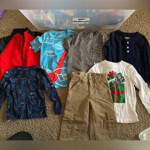 4T toddler boys clothing bundle